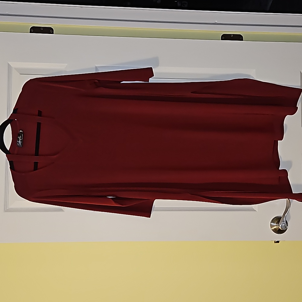 Sympli tunic top Red